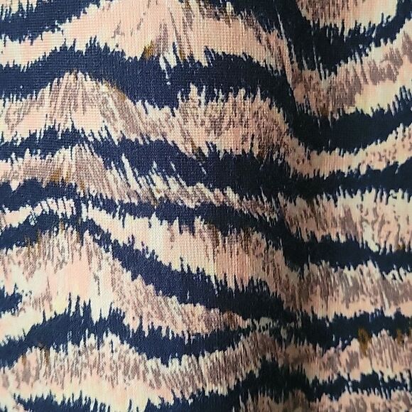 NEW Asos Midi Bodycon Dress Brown Black Animal Print Sexy Fitted Stretch XS 2 - Picture 4 of 6